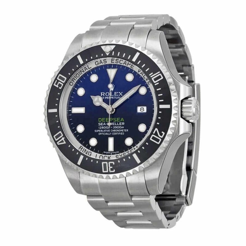 Home Rolex Deep Sea BlackBlue Replica Left