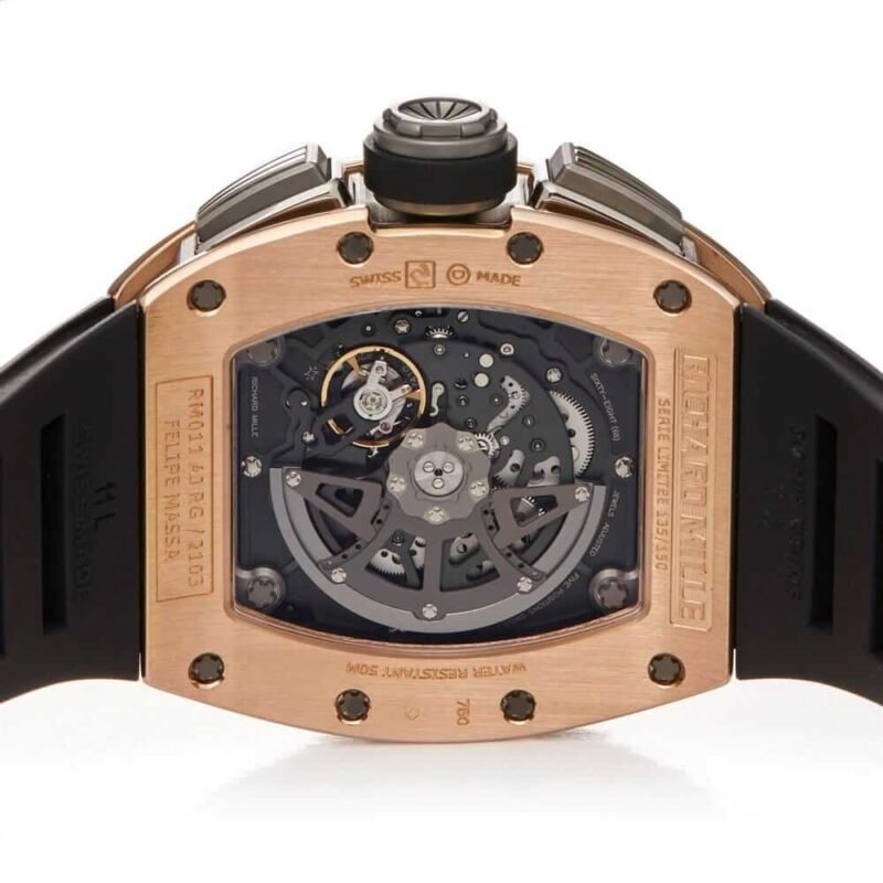 Richard Mille RM 011 Rose Gold Exceptional Replica 1:1