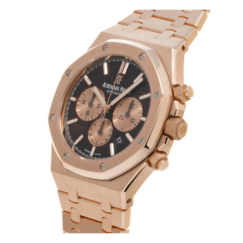 Audemars Piguet Royal Oak Chronograph 26331OR “Rose Gold Brown Dial” Master Replica 1:1