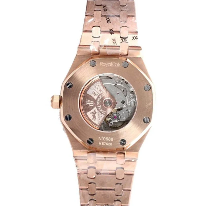 Audemars Piguet Royal Oak AP160SF296 “Iced Out Rose Gold” Top Grade Replica