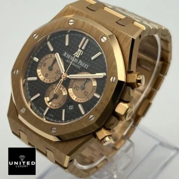 Audemars Piguet Royal Oak Chronograph 26331OR "Rose Gold Brown Dial" Master Replica 1:1 Audemars Piguet Royal Oak Selfwinding 600x600 1