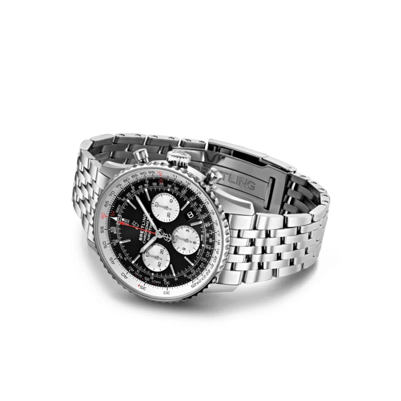 Breitling Navitimer B01 Chronograph AB0121211B1A1 “Black Dial” Premium Duplicate Edition