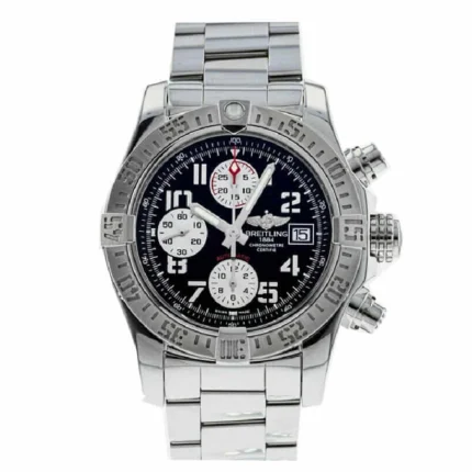 Breitling Super Avenger II A13370 “Black Dial” Premium Duplicate Edition