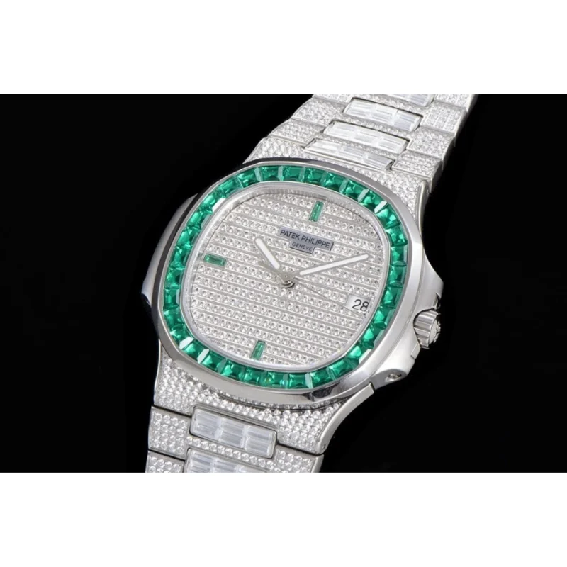 Patek Philippe Nautilus 5711/1300A “Emerald Bezel” Premium Duplicate