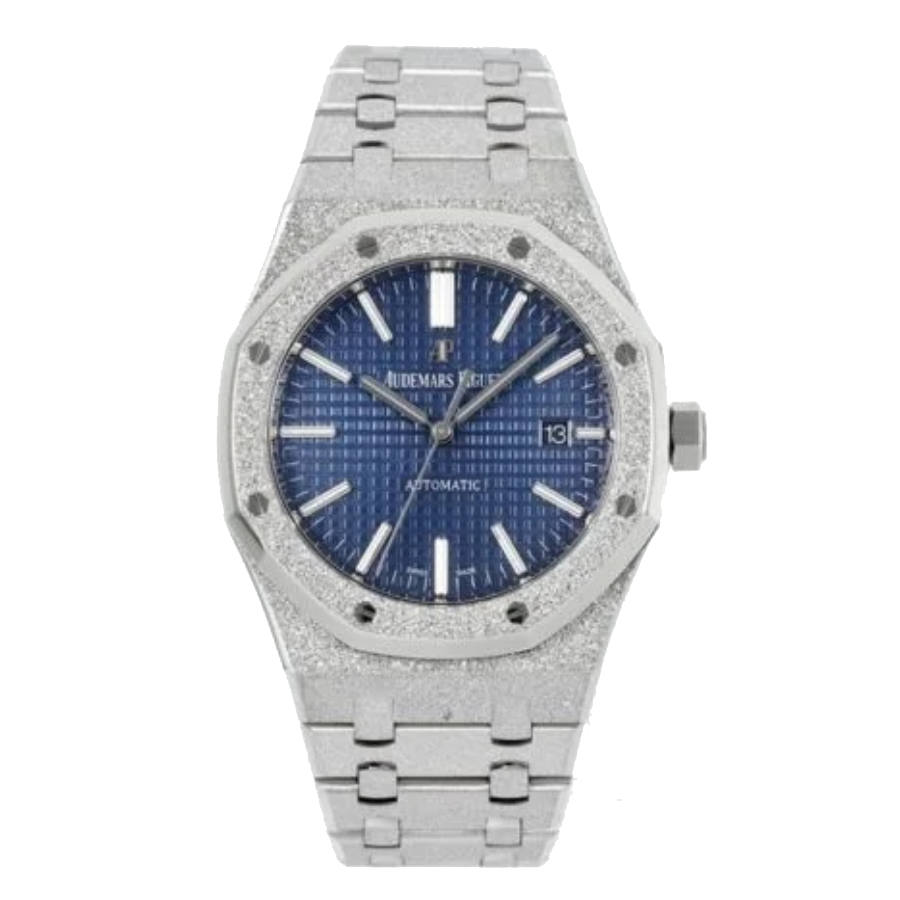 Audemars Piguet Royal Oak 67653BC.GG.1263BC.02 “Frosted” Blue Dial Collector’s Clone 1:1