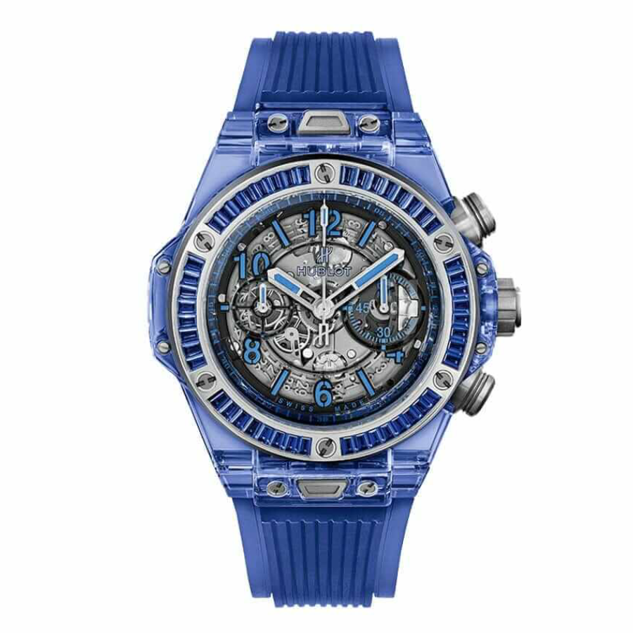 Hublot Big Bang Unico Sapphire 411.JX.4802.RT “Transparent Case” Collector’s Replica