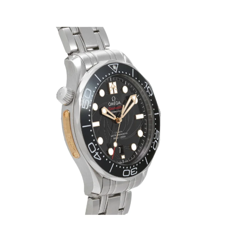 Omega Seamaster 210.22.42.20.01.001 “Two-Tone Black Dial” Perfect Duplicate Edition