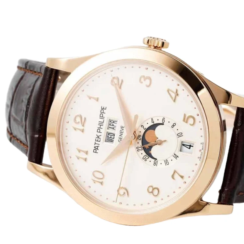 Patek Philippe Complications 5396R-012 “Rose Gold Silvery Dial” Premium Replica 1:1