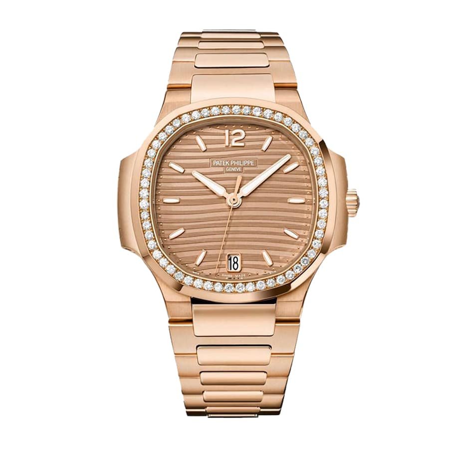 Patek Philippe Nautilus 7118-1200r-010 Rose Gold Exceptional Replica 1:1