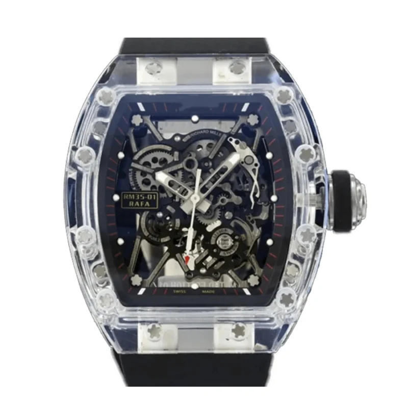 Richard Mille RM 35-01 “Black Carbon TPT” Signature Replica 1:1