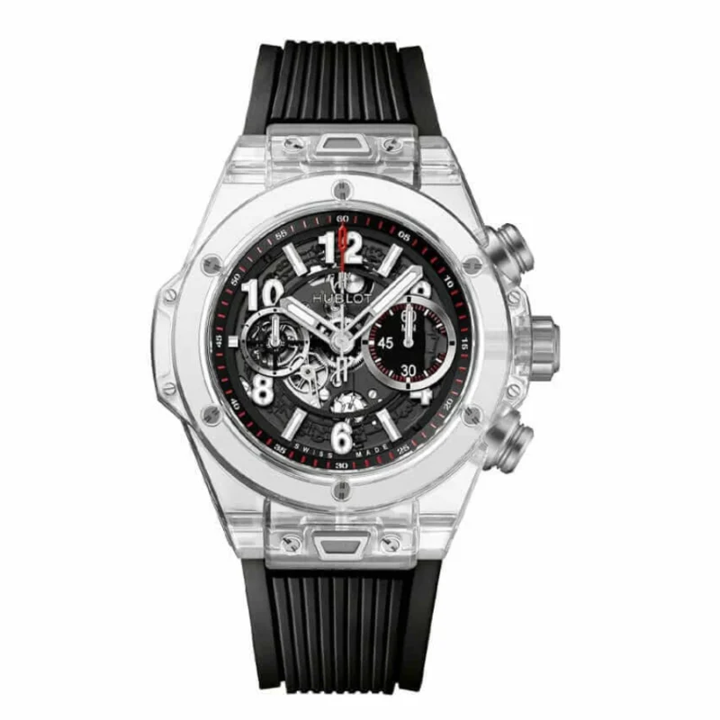 Hublot Big Bang Unico “Sapphire Case” 411.JX.1170.RX Precision Duplicate 1:1