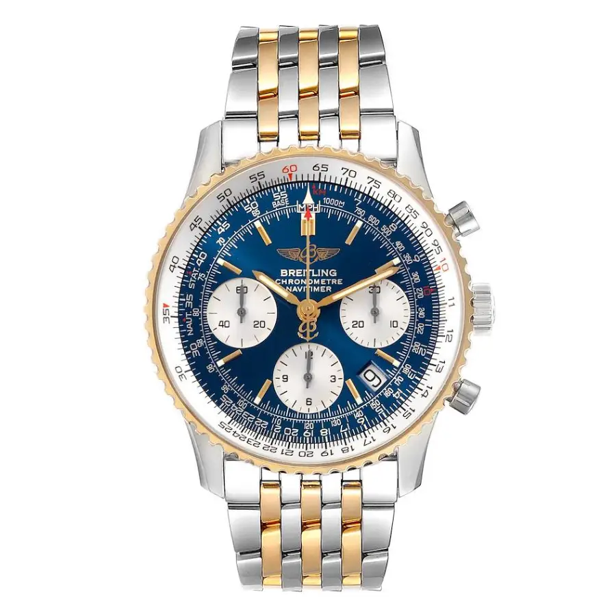 Breitling Navitimer B01 Chronograph D23322 “Steel&Gold” Premium Clone