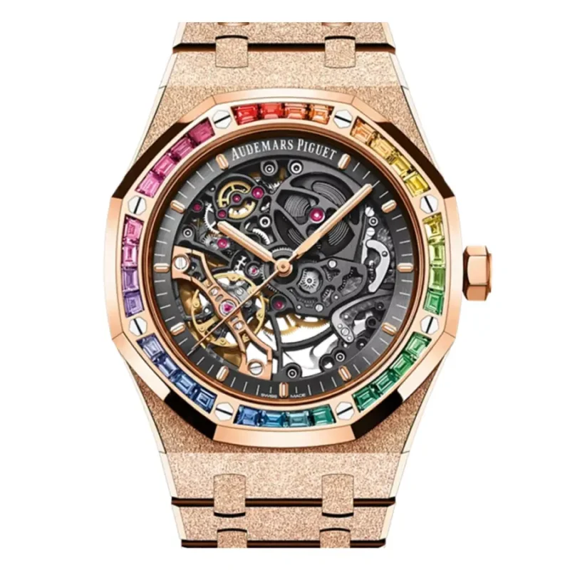 Audemars Piguet Royal Oak 15412OR.YG.1224OR.01-B “Rainbow” Master Replica 1:1