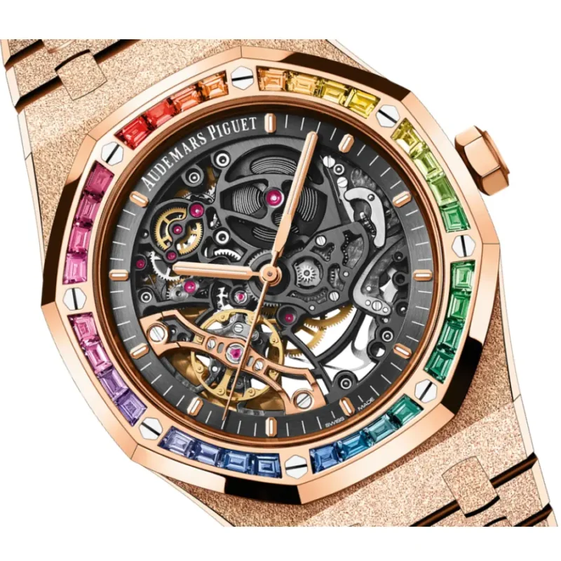 Audemars Piguet Royal Oak 15412OR.YG.1224OR.01-B “Rainbow” Master Replica 1:1