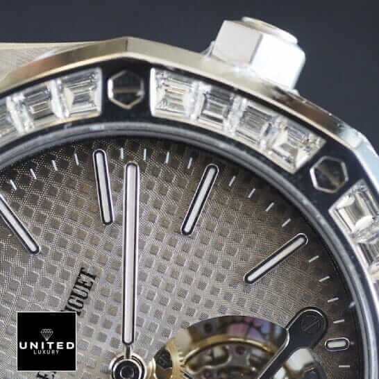 Audemars Piguet Royal Oak Tourbillon Extra-Thin 26510PT.OO.1220PT.01 "Platinum Diamond" Handcrafted Clone Quality ap extra thin tourbillon extra dial