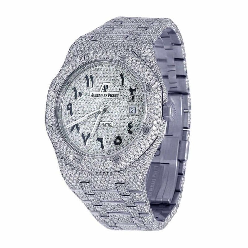 Audemars Piguet Royal Oak “Iced Out” 15400ST.OO.1220ST.02 Authentic Replica Edition
