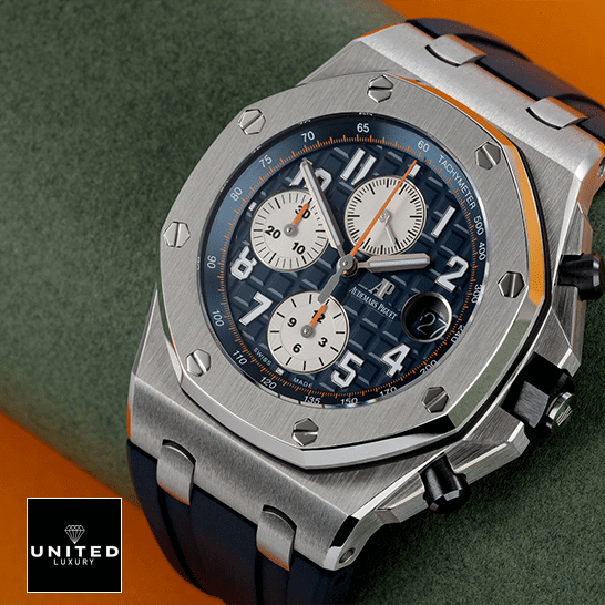 Audemars Piguet 26470ST.OO_.A027CA.01 Steel Case Replica orange background