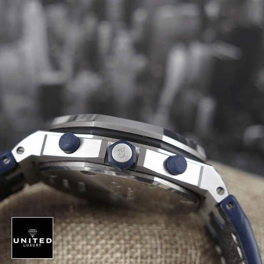 Audemars Piguet Royal Oak Steel Case Replica crown / psuh button