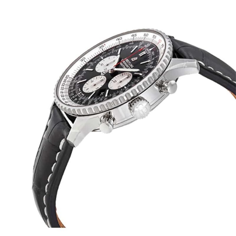 Breitling Navitimer B01 Chronograph 46 AB0127211B1X1 “Black Dial” Signature Copy Edition