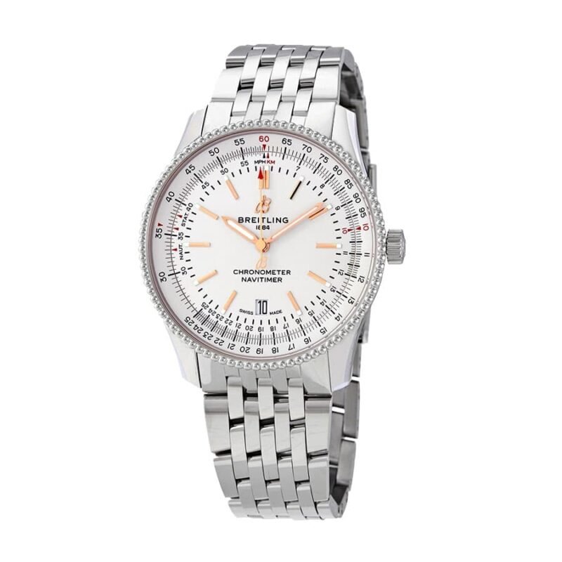 Breitling Navitimer Automatic GMT A17326211G1A1 “Blue Dial” Detailed Clone