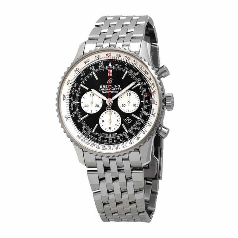 Breitling Navitimer B01 Chronograph AB0121211B1A1 “Black Dial” Premium Duplicate Edition