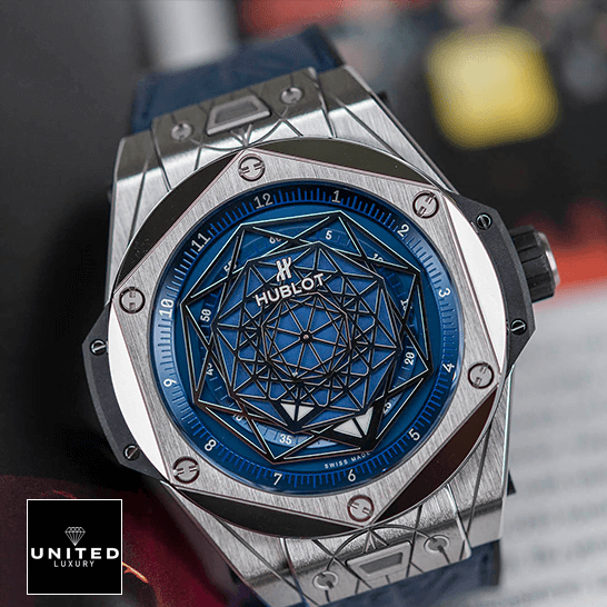 Hublot Big Bang Steel Black Dial Diamond Bezel 361.SX.1270.RX.1104 Replica hublot big bang sang bleu titanium blue watch 415.NX .7179.VR .MXM18 front two