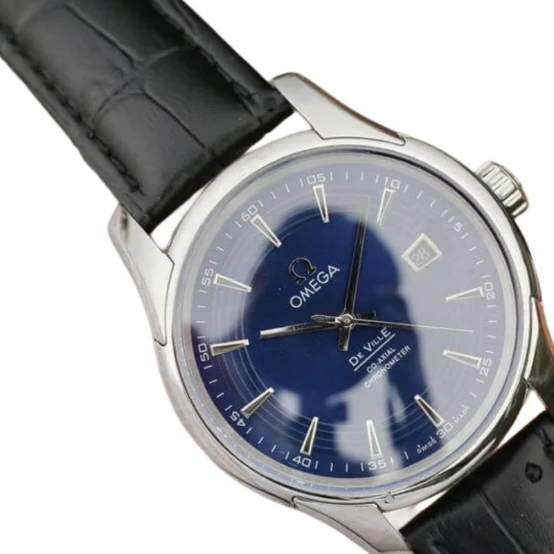 Omega De Ville Dark Blue Dial 431.33.41.21.03.001 Perfect Clone Edition