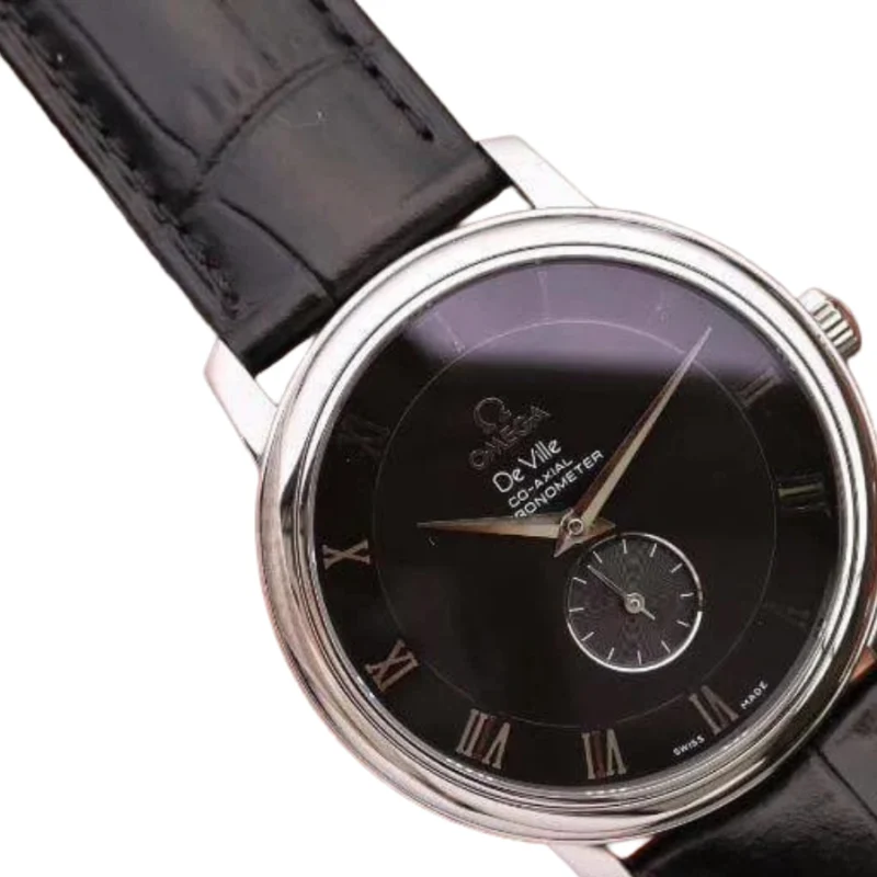 Omega De Ville Prestige Black Dial 4813.50.01 Exact Replica 1:1