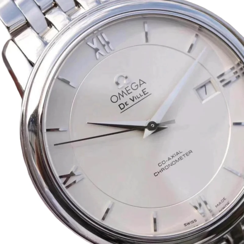 Omega De Ville Prestige White Dial 424.10.37.20.02.001 Precision Clone
