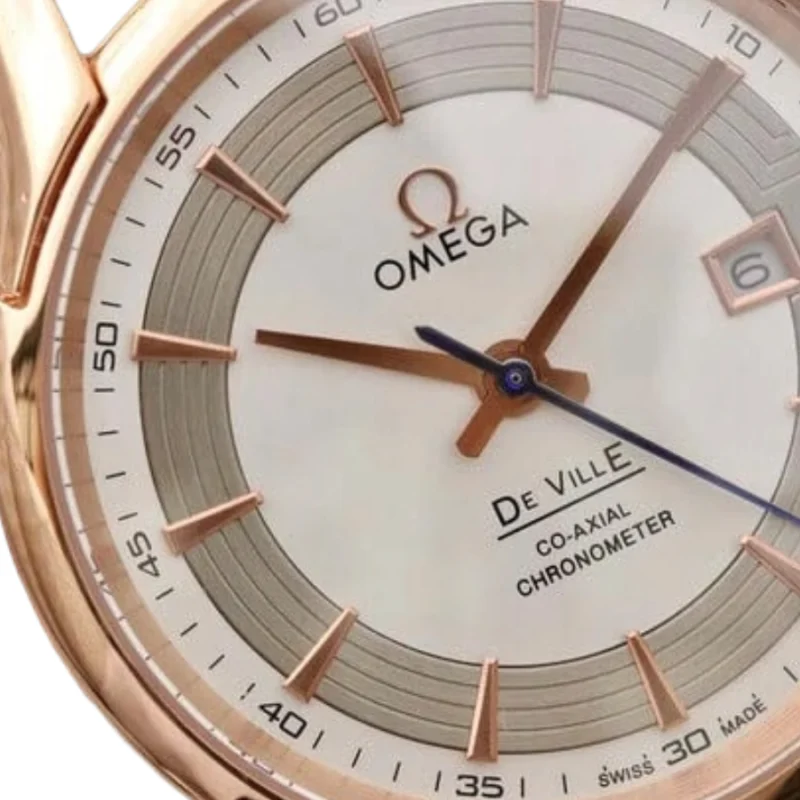 Omega De Ville Rose Gold Case 431.63.41.21.02.001 Swiss Super Clone