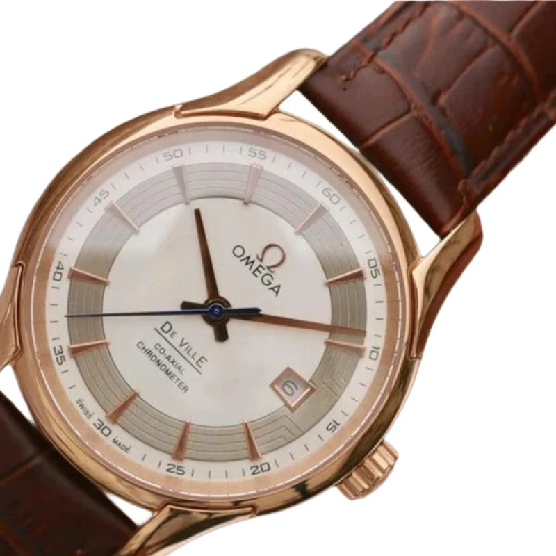 Omega De Ville Rose Gold Case 431.63.41.21.02.001 Swiss Super Clone