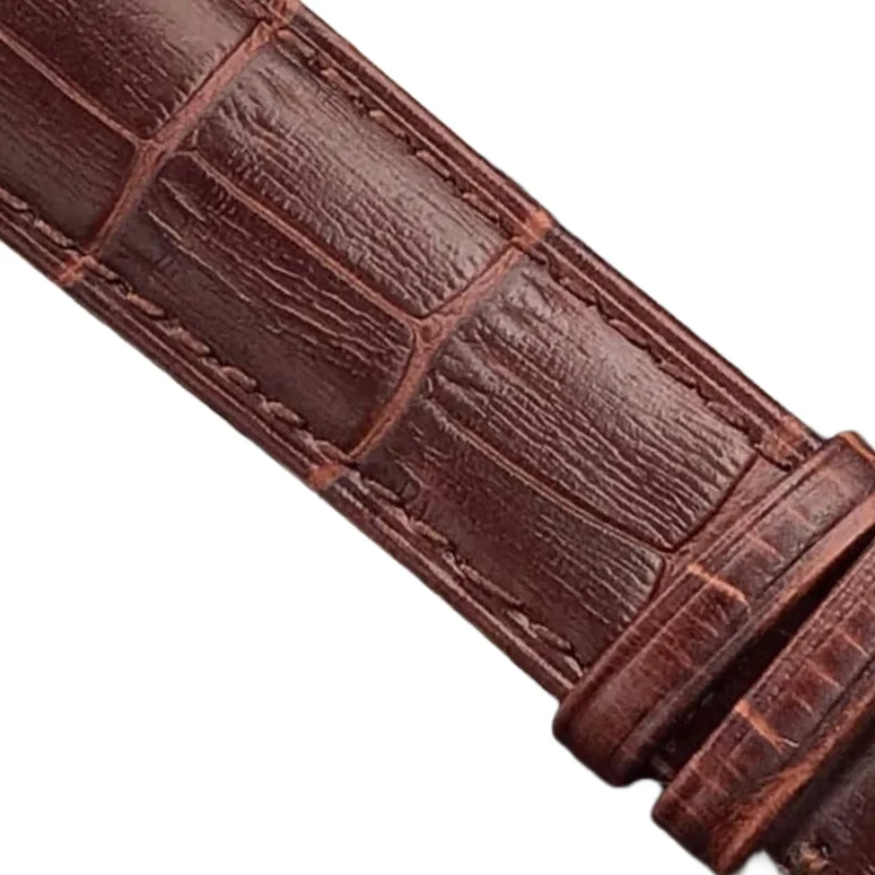 Omega De Ville Brown Leather Strap 424.53.40.21.02.001 Top Replica 1:1