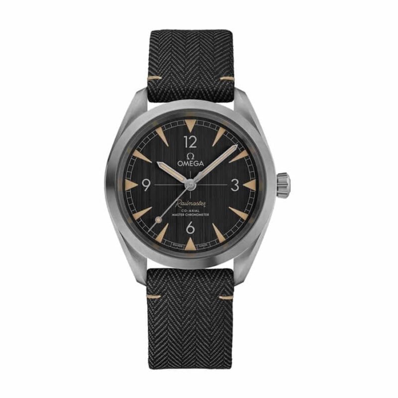 Omega Railmaster Co-Axial Master Chronometer Black Dial 220.12.40.20.01.001 Detailed Replica