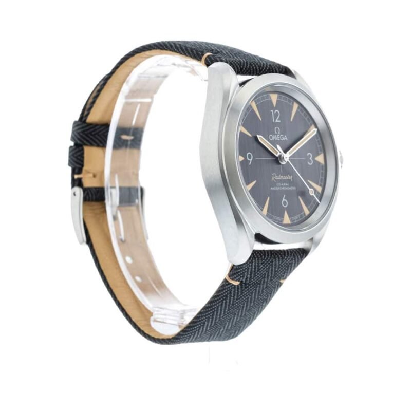 Omega Railmaster Co-Axial Master Chronometer Black Dial 220.12.40.20.01.001 Detailed Replica