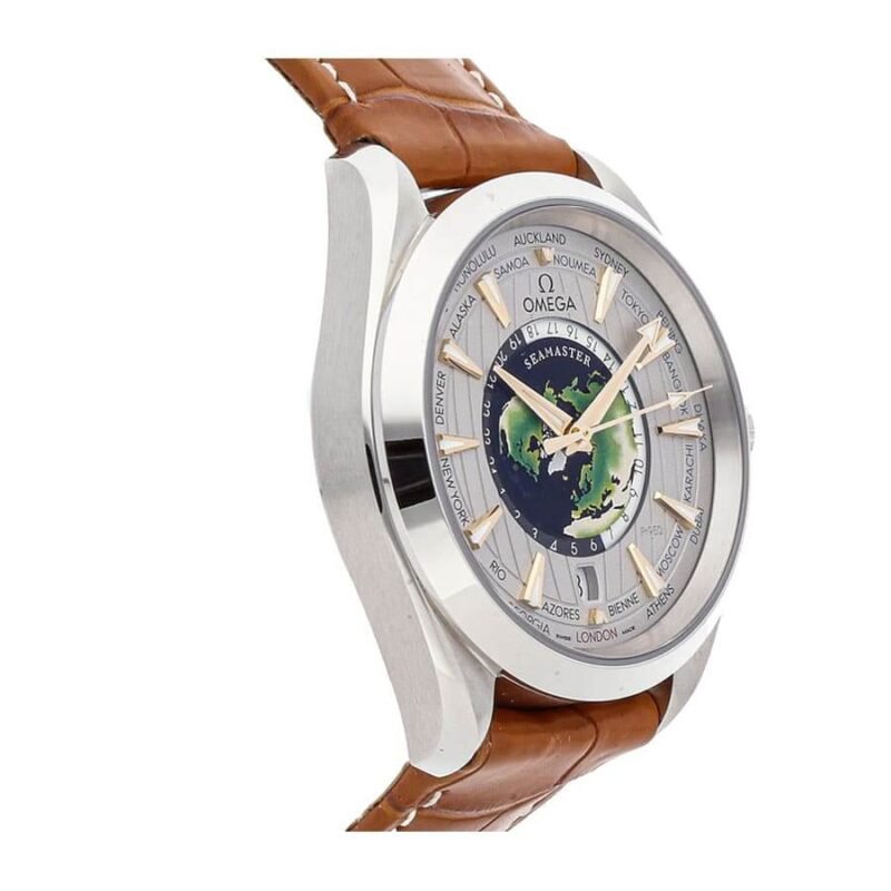Omega Seamaster Aqua Terra Worldtimer Co-Axial Master Chronometer 220.93.43.22.99.001 Premium Copy 1:1