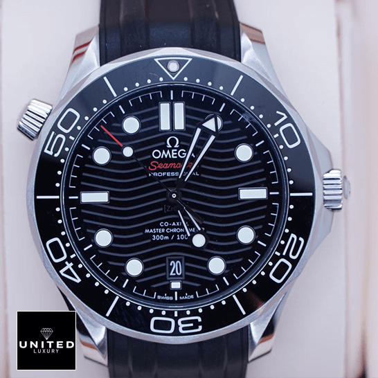 Omega Seamaster Diver 300M Black Dial & Bezel Replica in the box