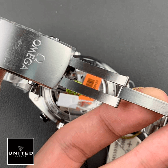 Omega Seamaster Planet Ocean Stainless Steel Clasp Replica opened clasp