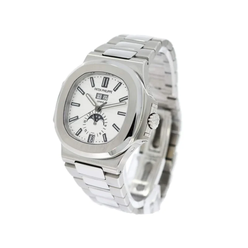 Patek Philippe Nautilus Annual Calendar 5726 “White Dial” Super Accurate Clone