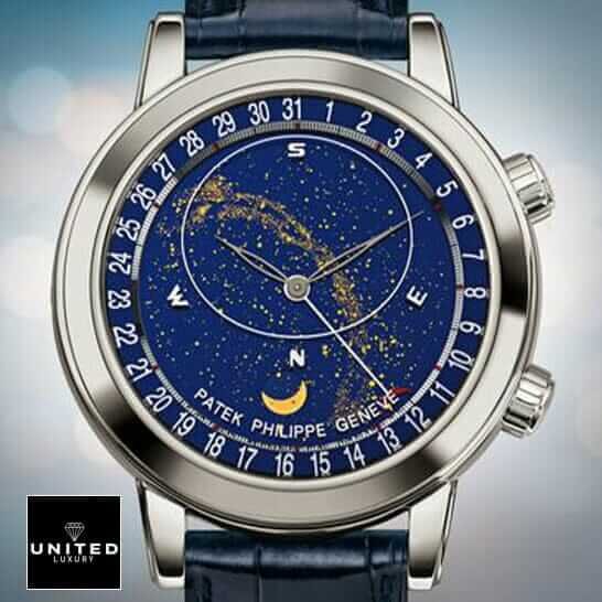 Patek Philippe Celestial Grand 6102 Blue Dial Replica white background