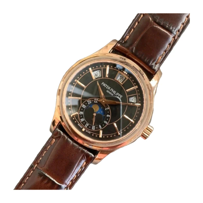 Patek Philippe Complications 5205R-010 “Rose Gold Blue Dial” Perfect Clone Edition