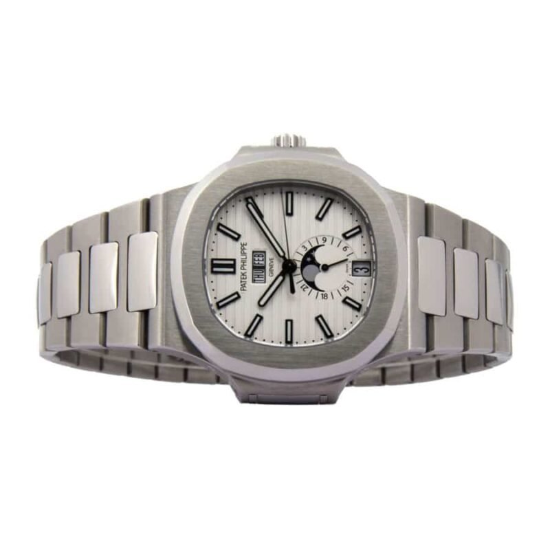 Patek Philippe Nautilus Annual Calendar 5726 “White Dial” Super Accurate Clone