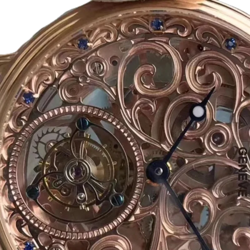 Patek Philippe Grand Complications Tourbillon Sapphire Rose Gold Ultra Fine Replica