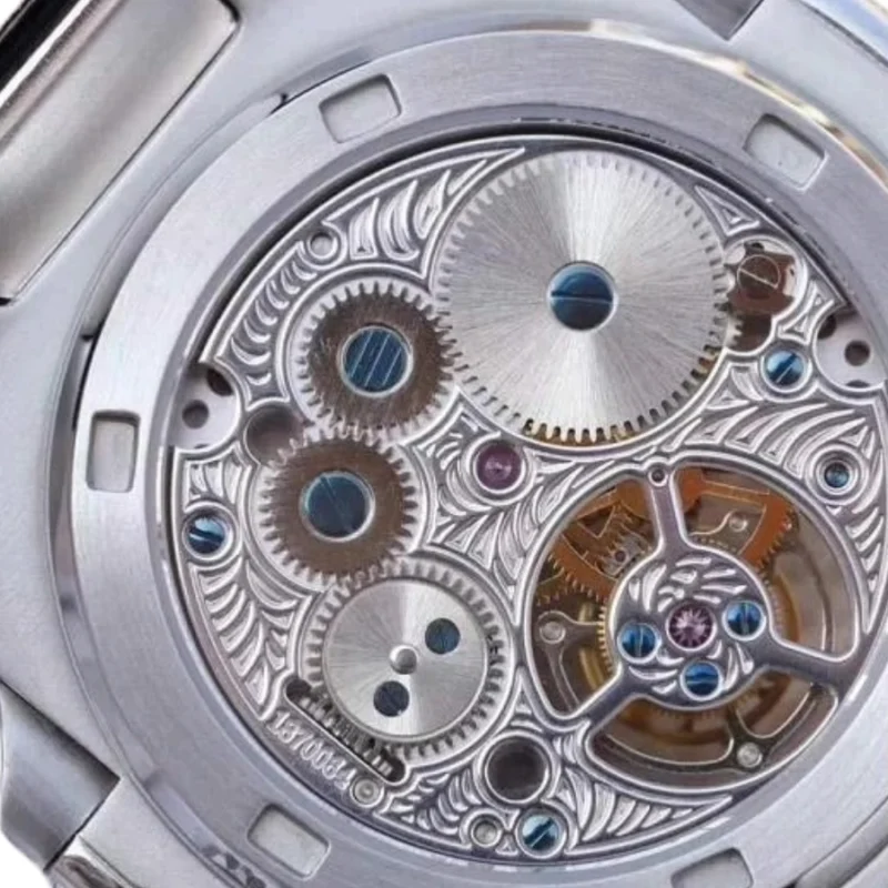 Patek Philippe Nautilus 5711 Tourbillon “Jumbo” White Dial Near Original Replica