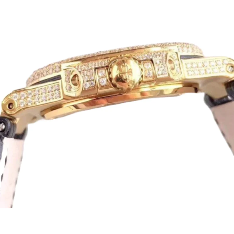 Patek Philippe Nautilus 5711 Tourbillon “Jumbo” Yellow Gold Dial Signature Replica 1:1