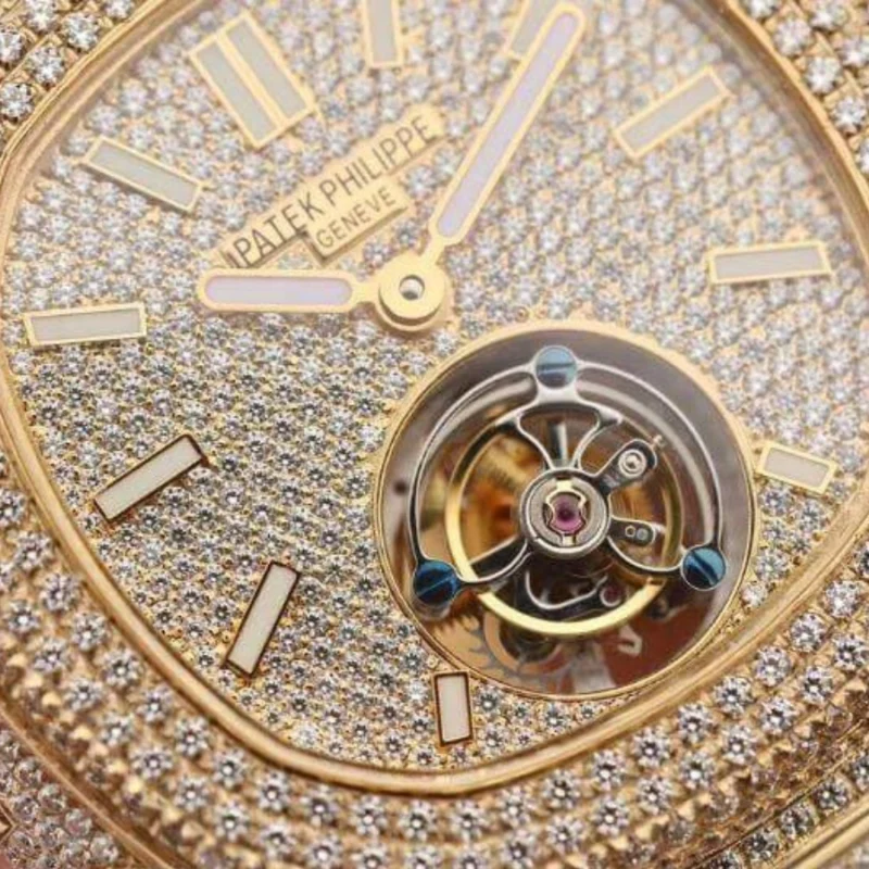 Patek Philippe Nautilus Tourbillon Yellow Gold 5711 Authentic Copy 1:1