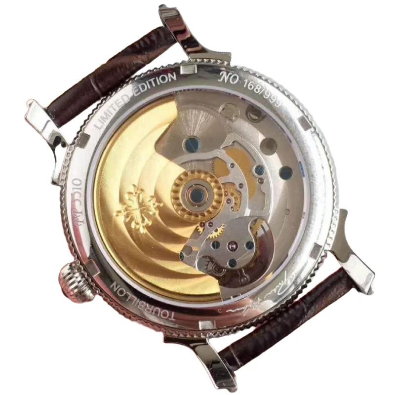 Patek Philippe Tourbillon Moonphase Black Dial Elite Clone Edition