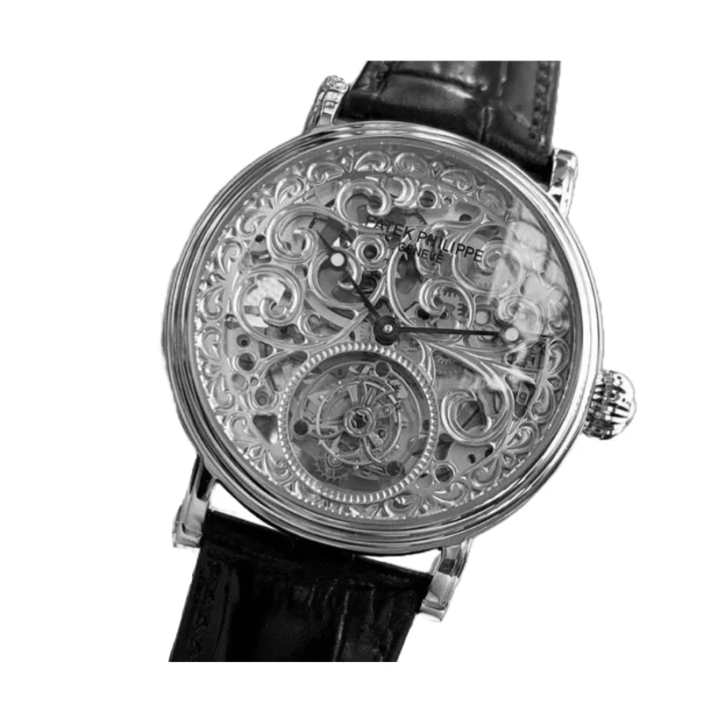 Patek Philippe Grand Complications P83000 Tourbillon Silver Dial Perfect Clone Quality