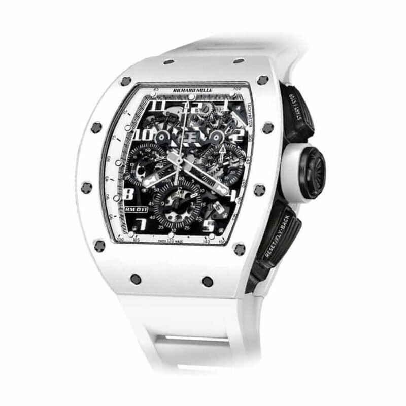 Richard Mille RM 011 “White Ghost” Chronograph Precision Replica Edition