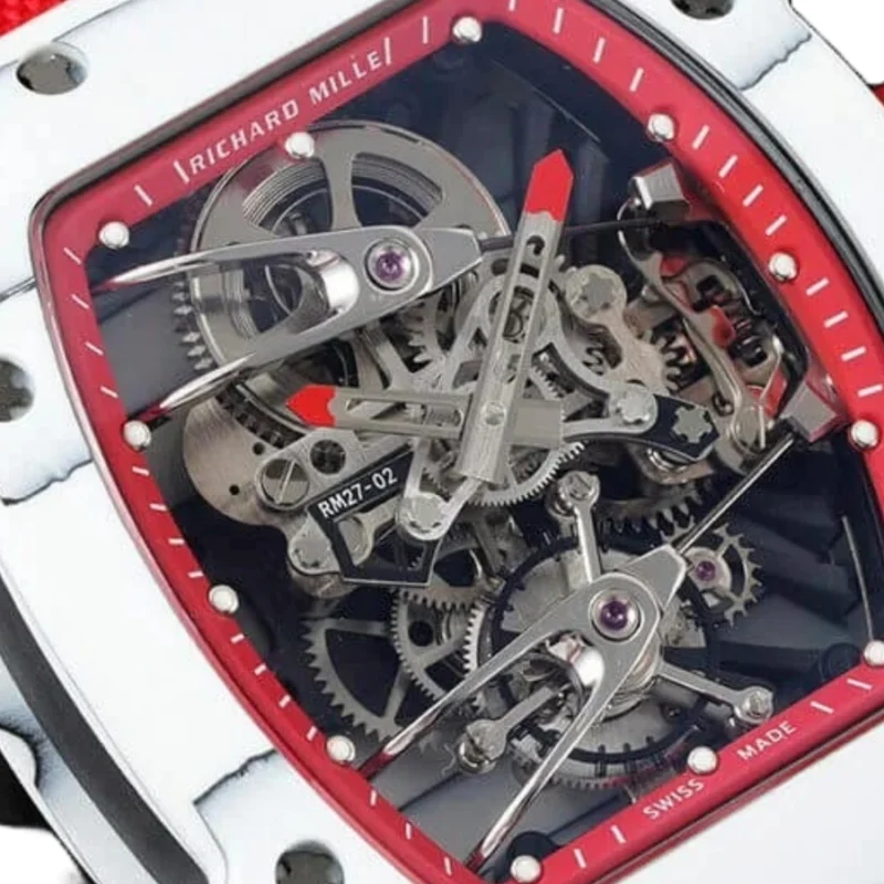Richard Mille RM 27-02 Tourbillon “Rafael Nadal” Red Masterpiece Replica