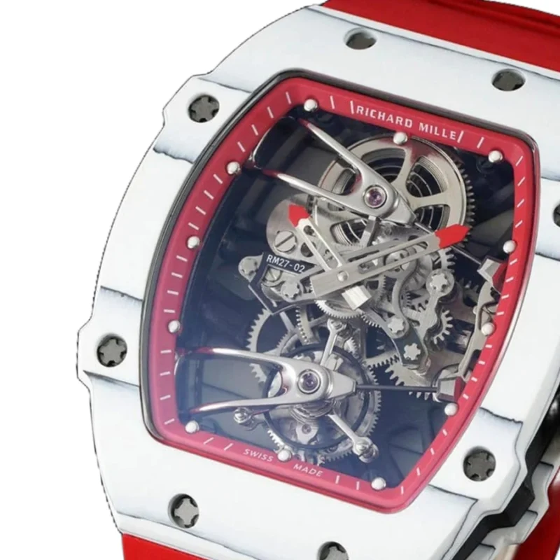 Richard Mille RM 27-02 Tourbillon “Rafael Nadal” Red Rubber Exceptional Replica 1:1
